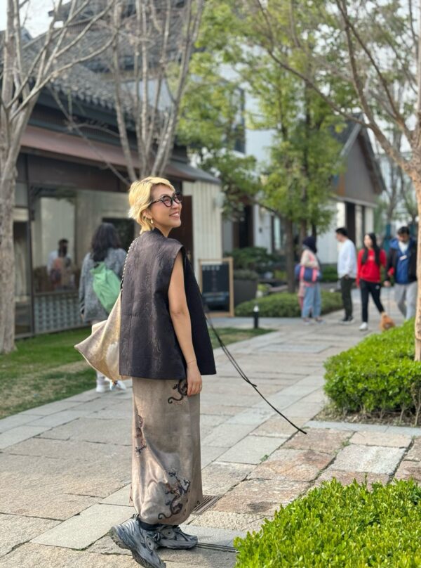 凌薇 BLACK vest - Image 6