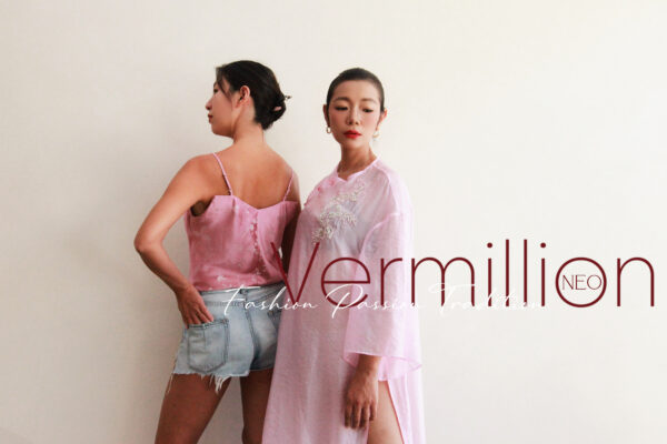 PINK SEQUIN silk cheongsam - Image 4