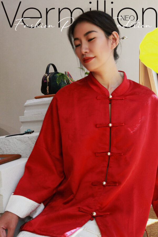 大展宏图 silk jacket - Image 3