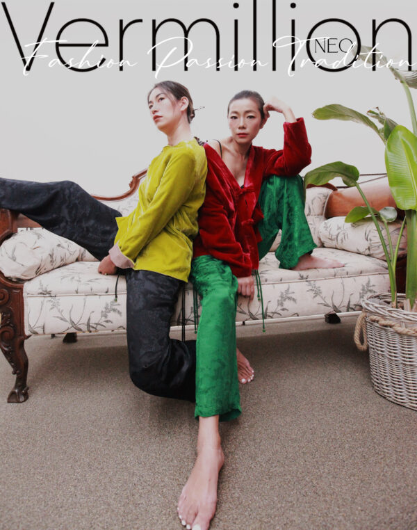安闲自在 RED velvet jacket - Image 7