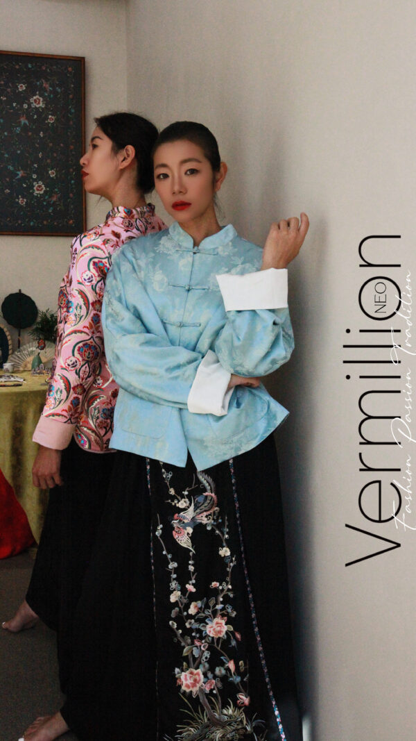 刺绣 black skirt - Image 5