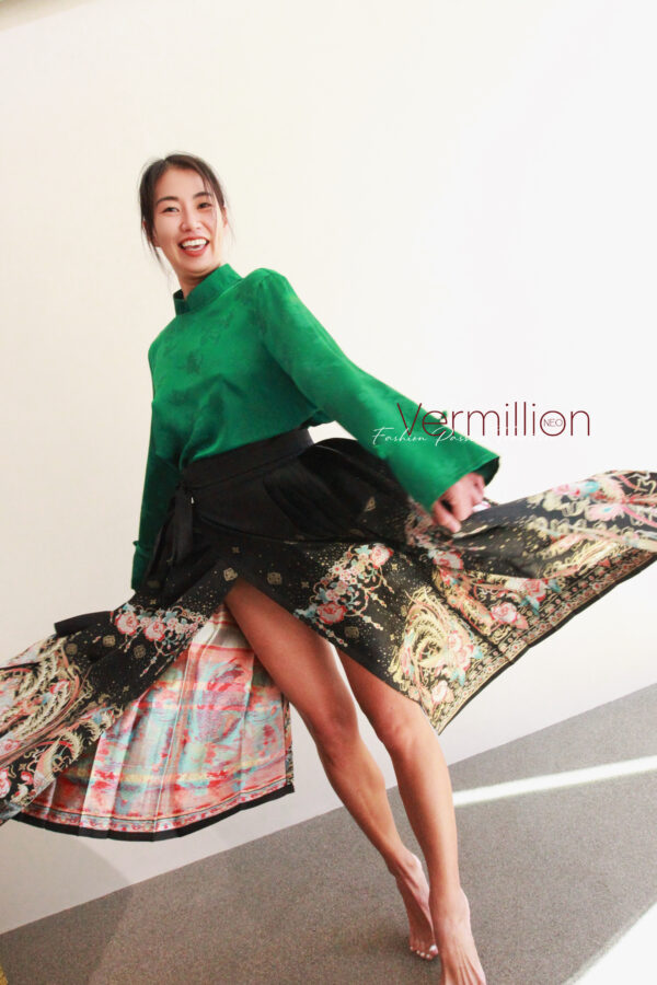 马面裙 black skirt - Image 3